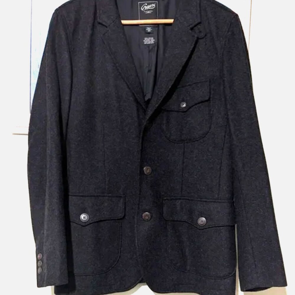 Grayers Gray  Military Field Jacket men’s blazer sport coat size S